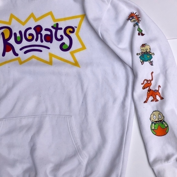Nickelodeon RUGRATS white hoodie unisex size xl - Picture 9 of 11